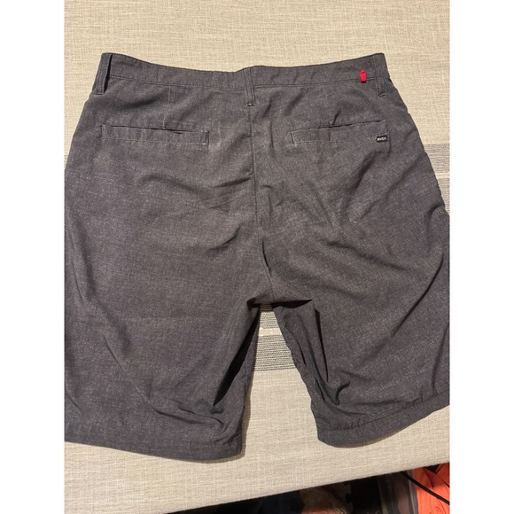 RVCA‎ Mens Performance Stretch Shorts Gray Size 33 Casual Outdoor - Picture 4 of 6
